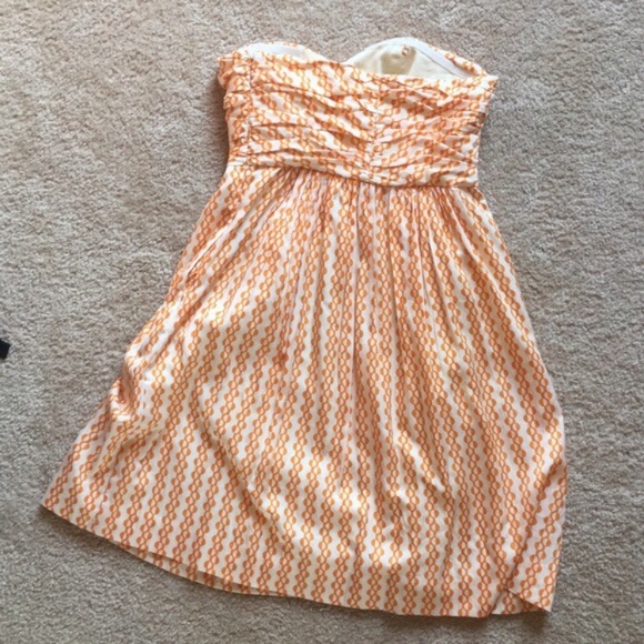 Strapless Anthropologie dress Vanessa Virginia - Picture 2 of 6